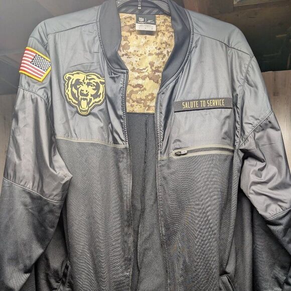 Nike Chicago Bears Salute to Service Light Jacket - Picture 2 of 3